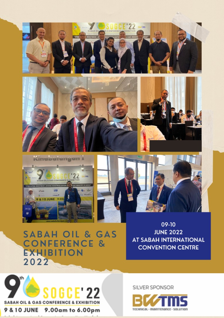 BWTMS PARTICIPATE IN SABAH OIL AND GAS CONFERENCE EXHIBITION (SOGCE